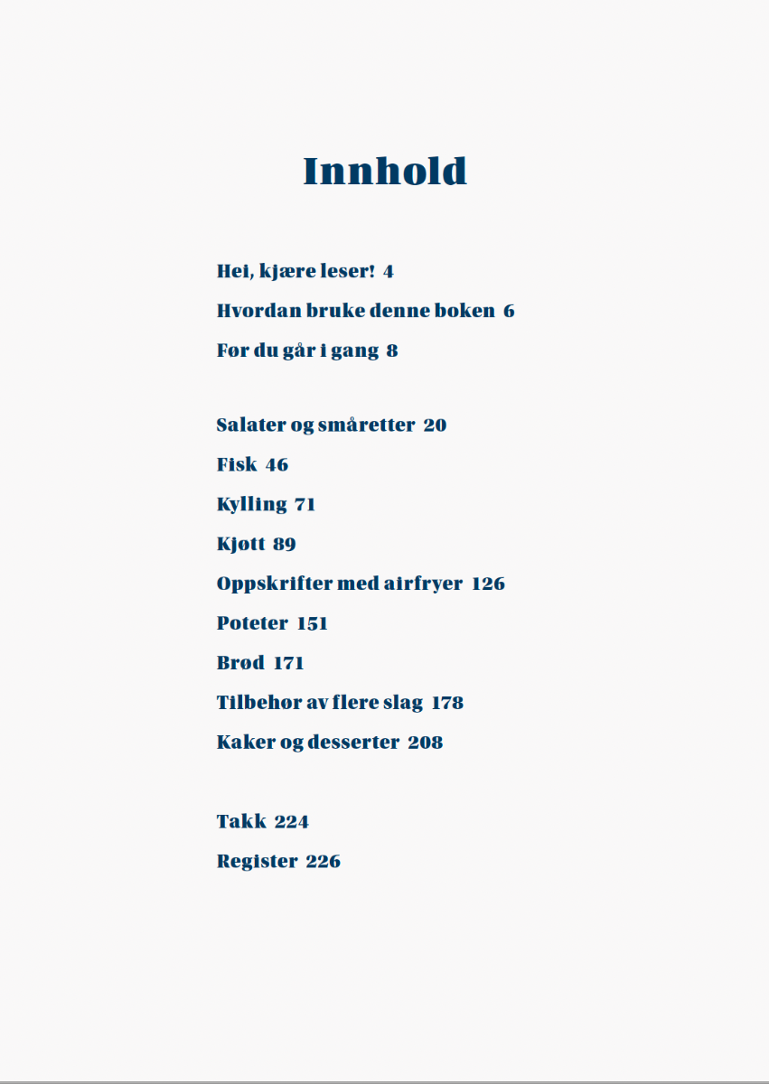Én til bords