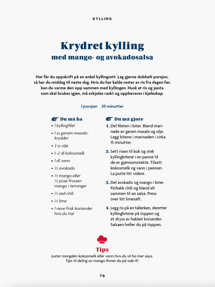Én til bords