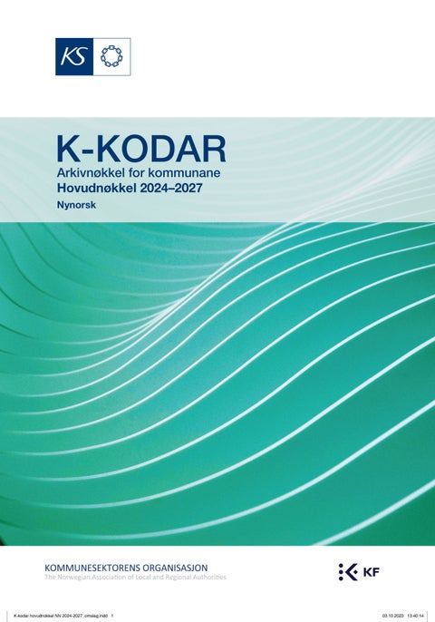 K-kodar - arkivnøkkel for kommunane : hovudnøkkel 2024-2027