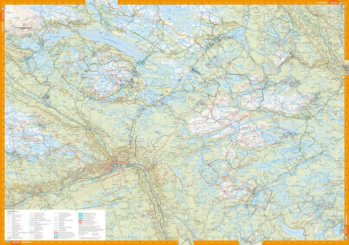 Turkart Hemsedal, Golsfjellet & Gol
