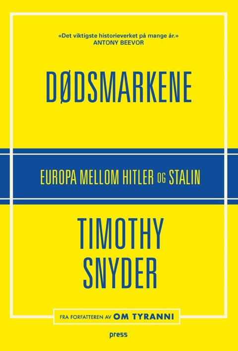 Dødsmarkene - Europa mellom Hitler og Stalin