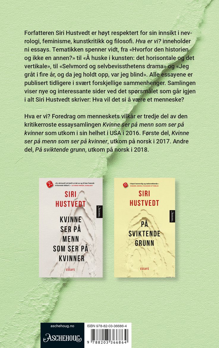 Hva er vi?