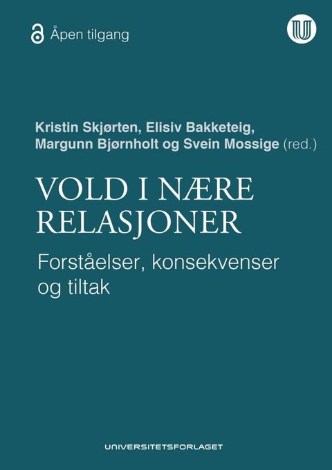 Vold i nære relasjoner - forståelser, konsekvenser og tiltak