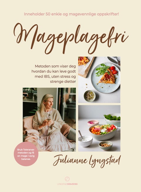 Mageplagefri - metoden som viser deg hvordan du kan leve godt med IBS, uten stress og strenge dietter