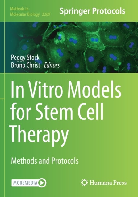 In Vitro Models for Stem Cell Therapy - Methods and Protocols