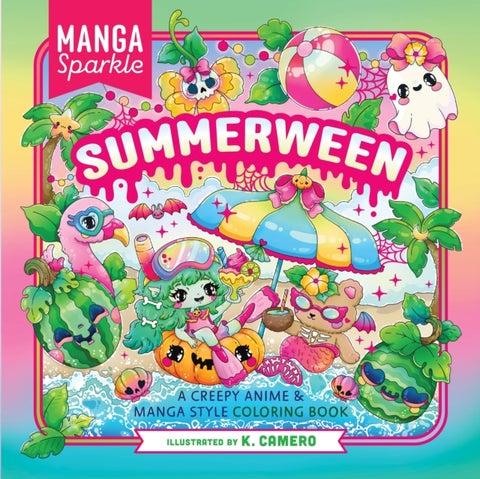 Manga Sparkle: Summerween - A Creepy Anime & Manga Style Coloring Book