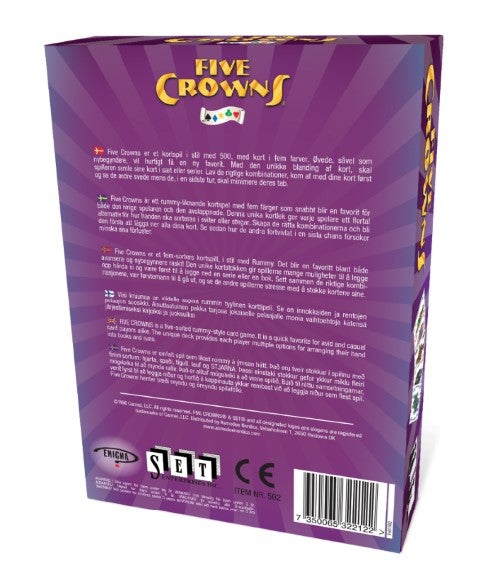 Spill Five Crowns Card Game