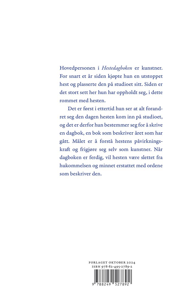 Hestedagboken