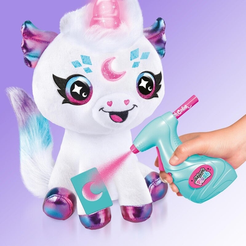 Airbrush Plush Cosmic Unicorn 20cm