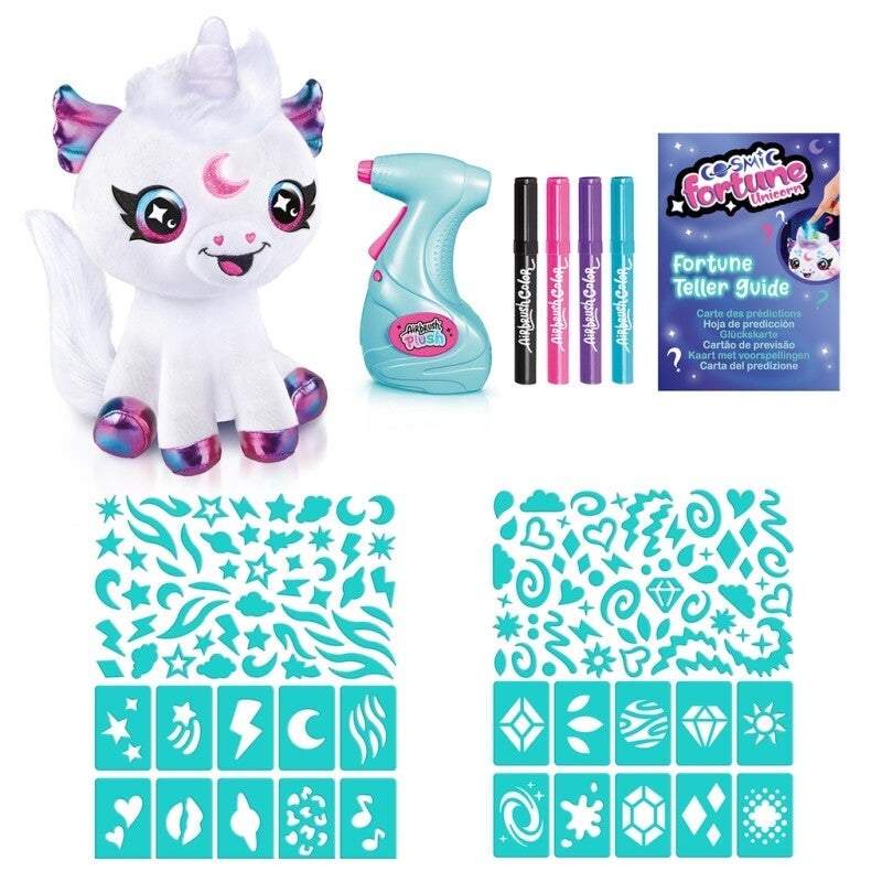 Airbrush Plush Cosmic Unicorn 20cm