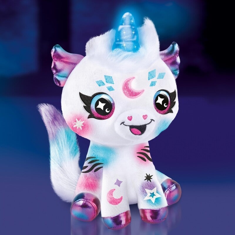 Airbrush Plush Cosmic Unicorn 20cm