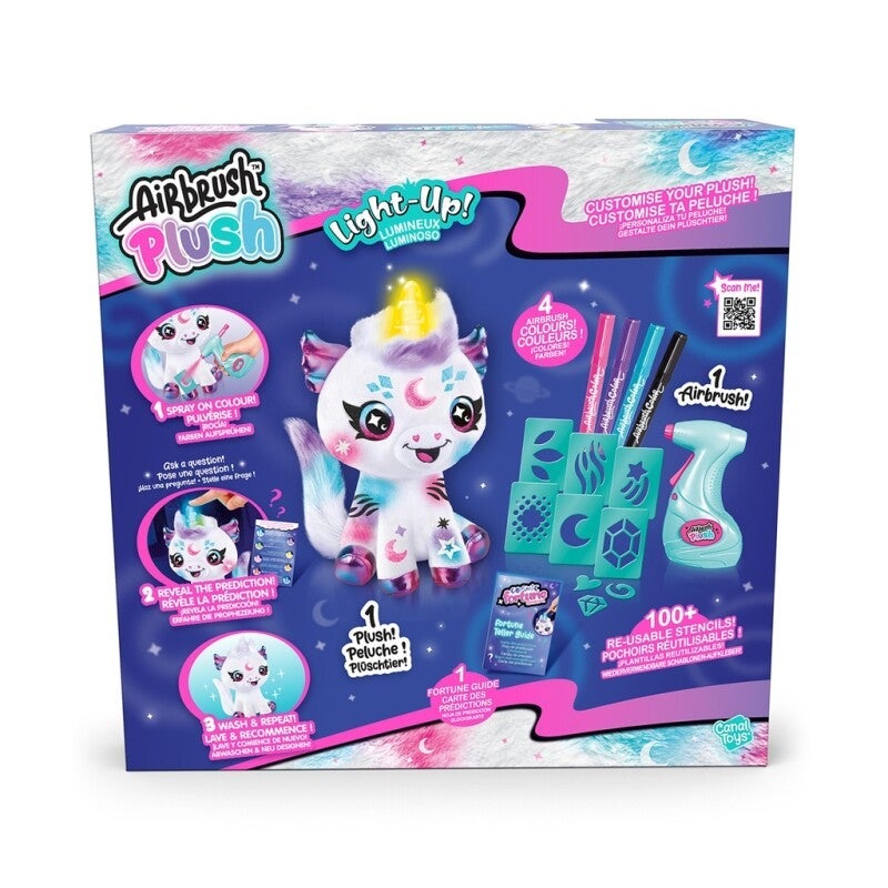 Airbrush Plush Cosmic Unicorn 20cm