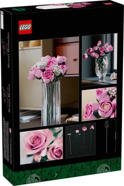 Lego Rosa rosebukett 10374