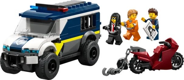 Lego Politibil for fangetransport 60479