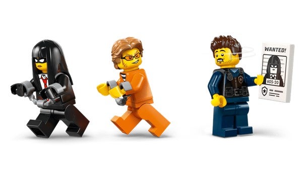 Lego Politibil for fangetransport 60479
