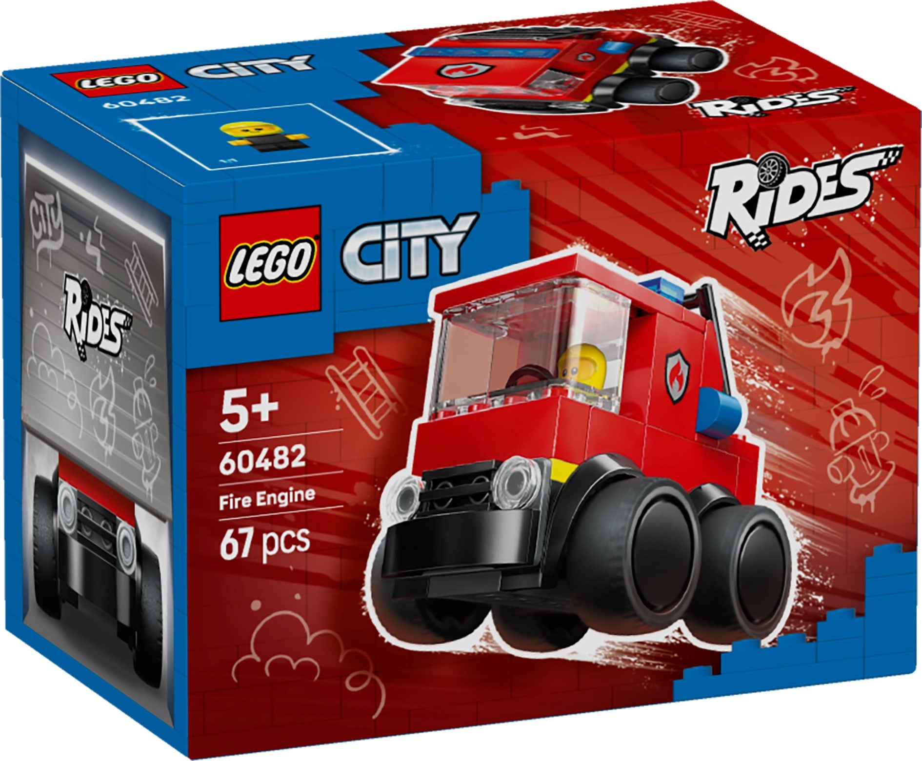 Lego Kjøretøy - brannbil 60482
