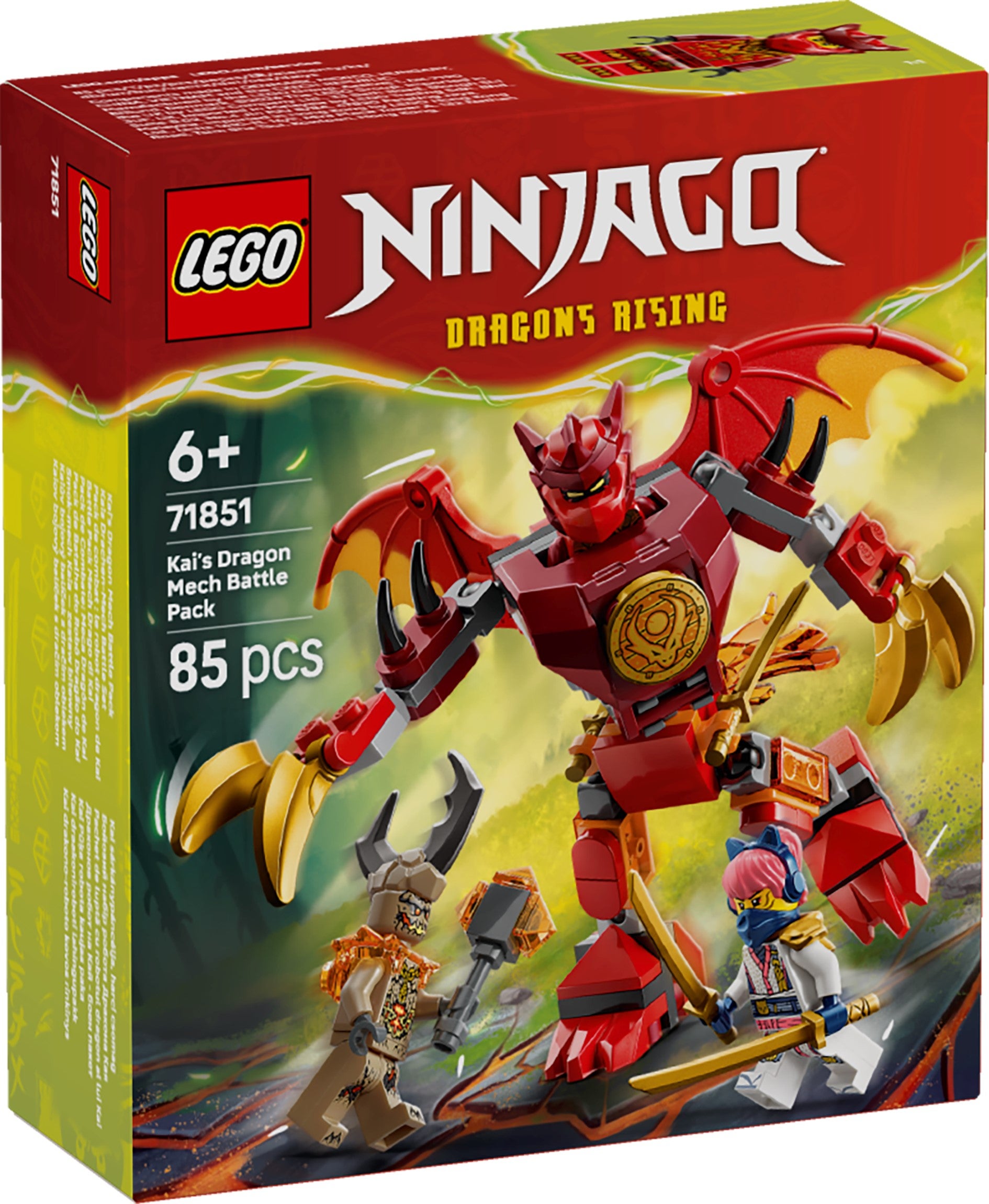 Lego Stridspakke med Kais dragerobot 71851