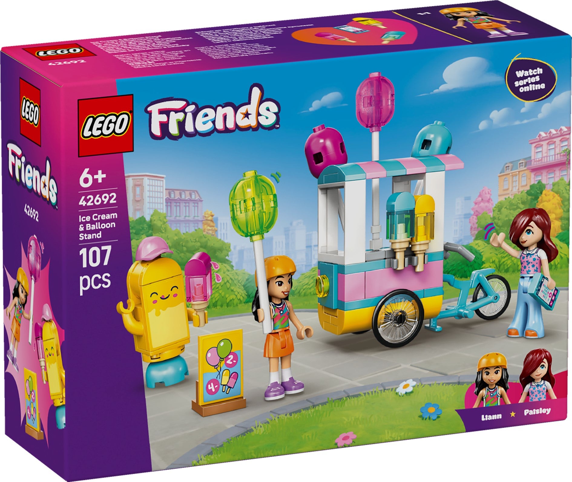 Lego Iskrem- og ballongkiosk 42692