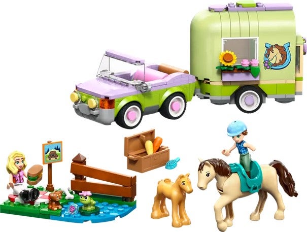 Lego Henger med hest og føll 42695