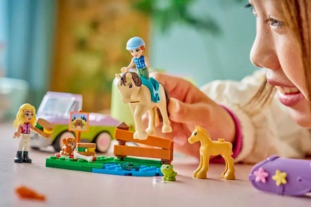 Lego Henger med hest og føll 42695