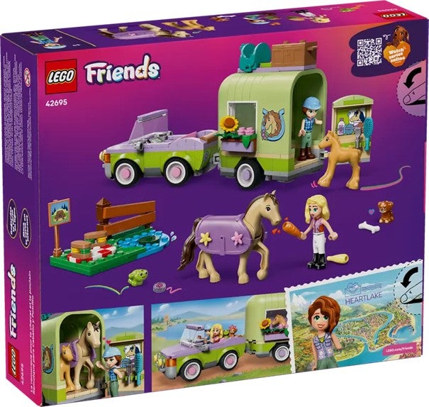 Lego Henger med hest og føll 42695