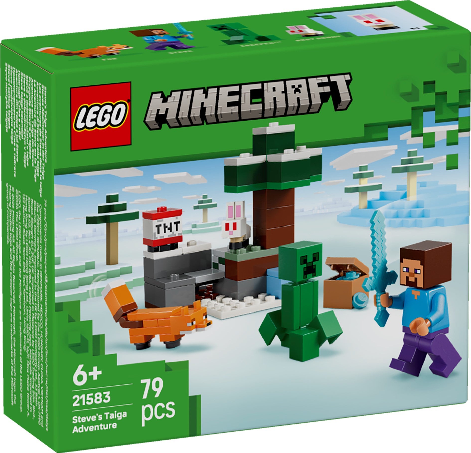Lego Steves eventyr på taigaen 21583