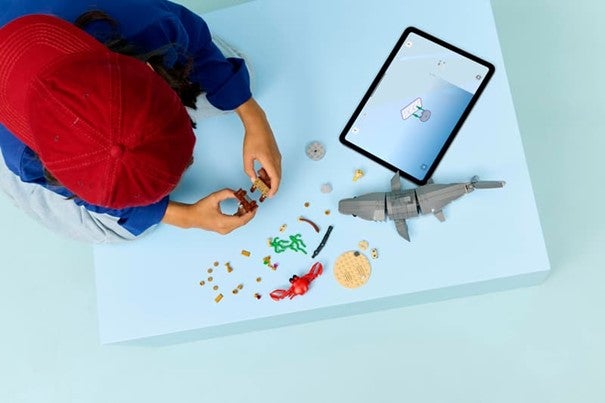 Lego Blodtørstig hai med skattkiste 31381