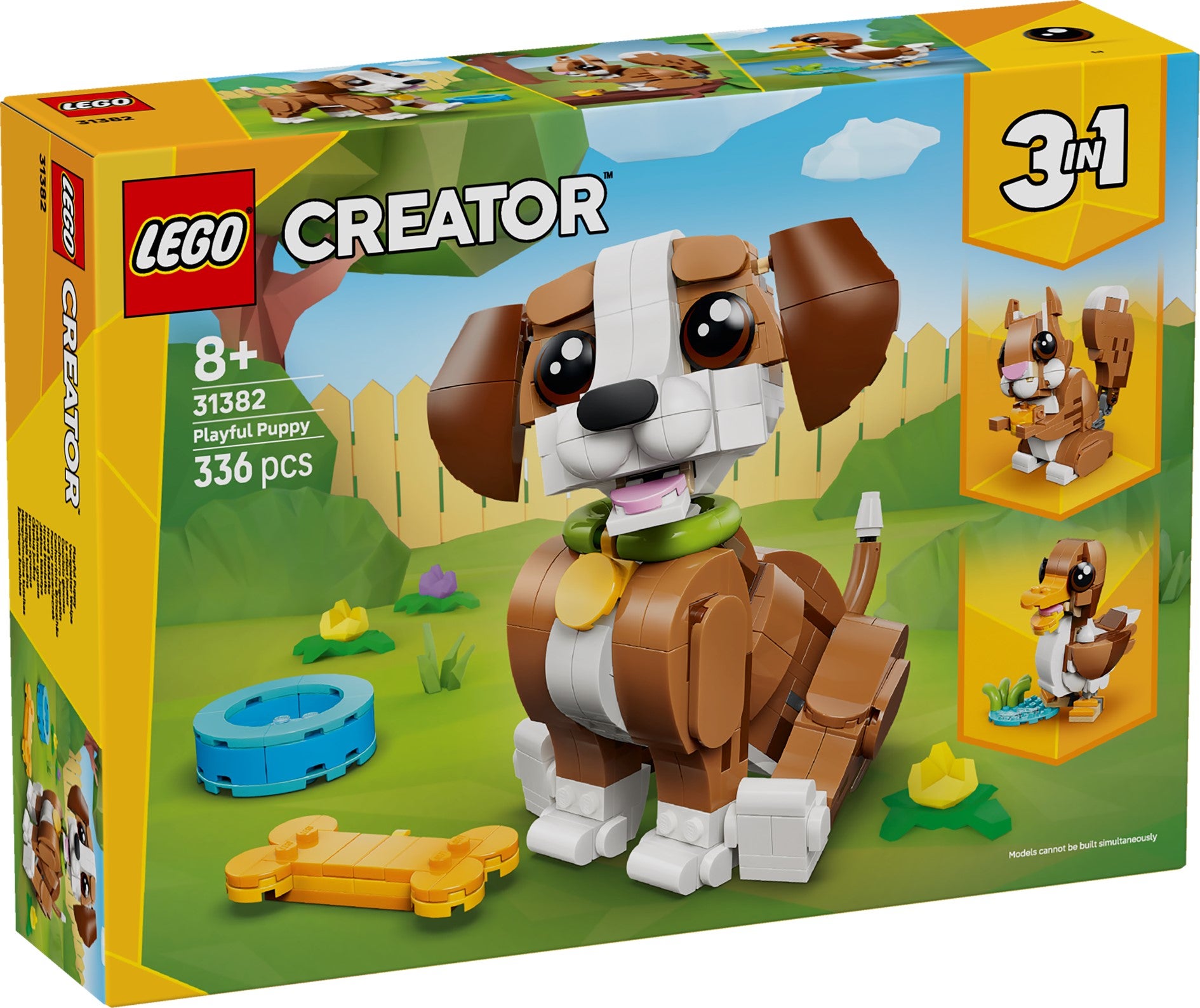 Lego Søte dyr: lekelysten valp 31382
