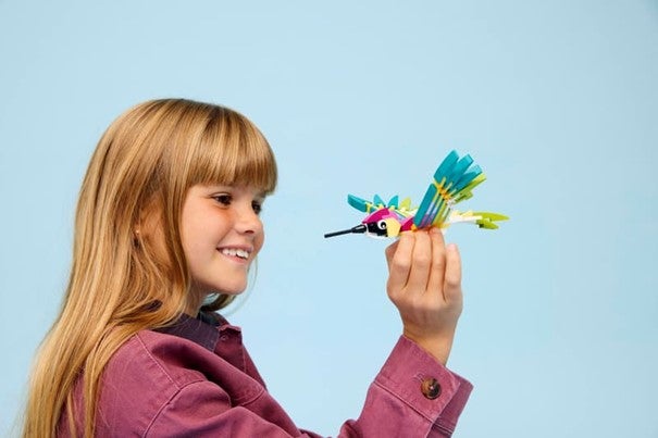 Lego Ville dyr: fargeglad kolibri 31384