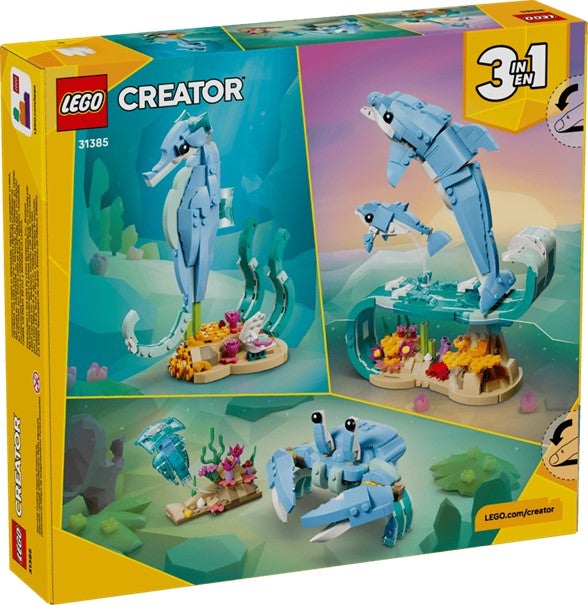 Lego Havets dyr: vakre delfiner 31385