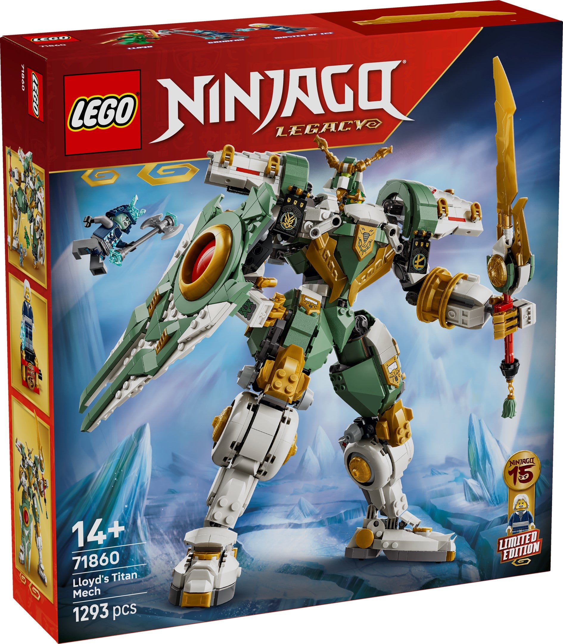 Lego Lloyds Titan-kampdrakt 15-årsjubileum 71860