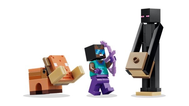Lego Reise gjennom portalene til Nether og End 21584