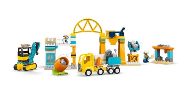 Lego 3-i-1 Byggeplass med anleggsmaskiner 10476