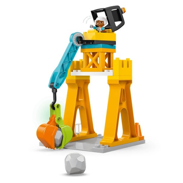 Lego 3-i-1 Byggeplass med anleggsmaskiner 10476