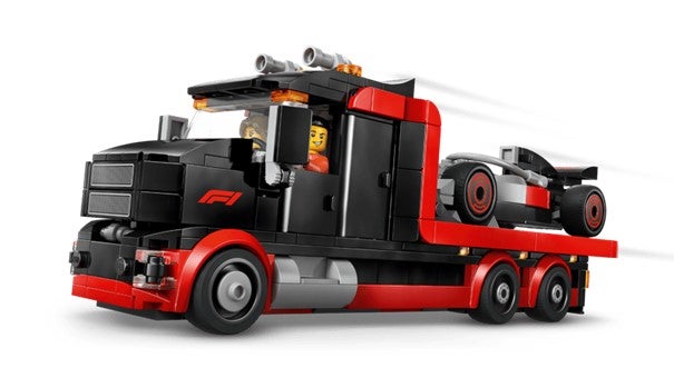 Lego F1-trailer med Audi F1-racerbil 60493