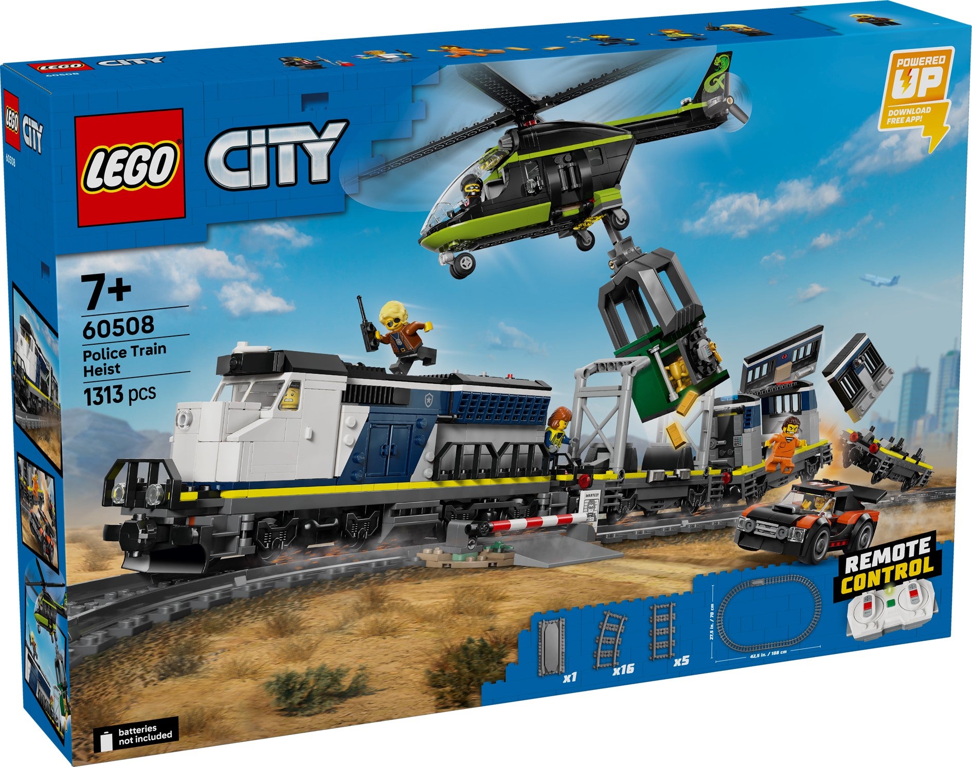Lego Overfall på polititoget 60508