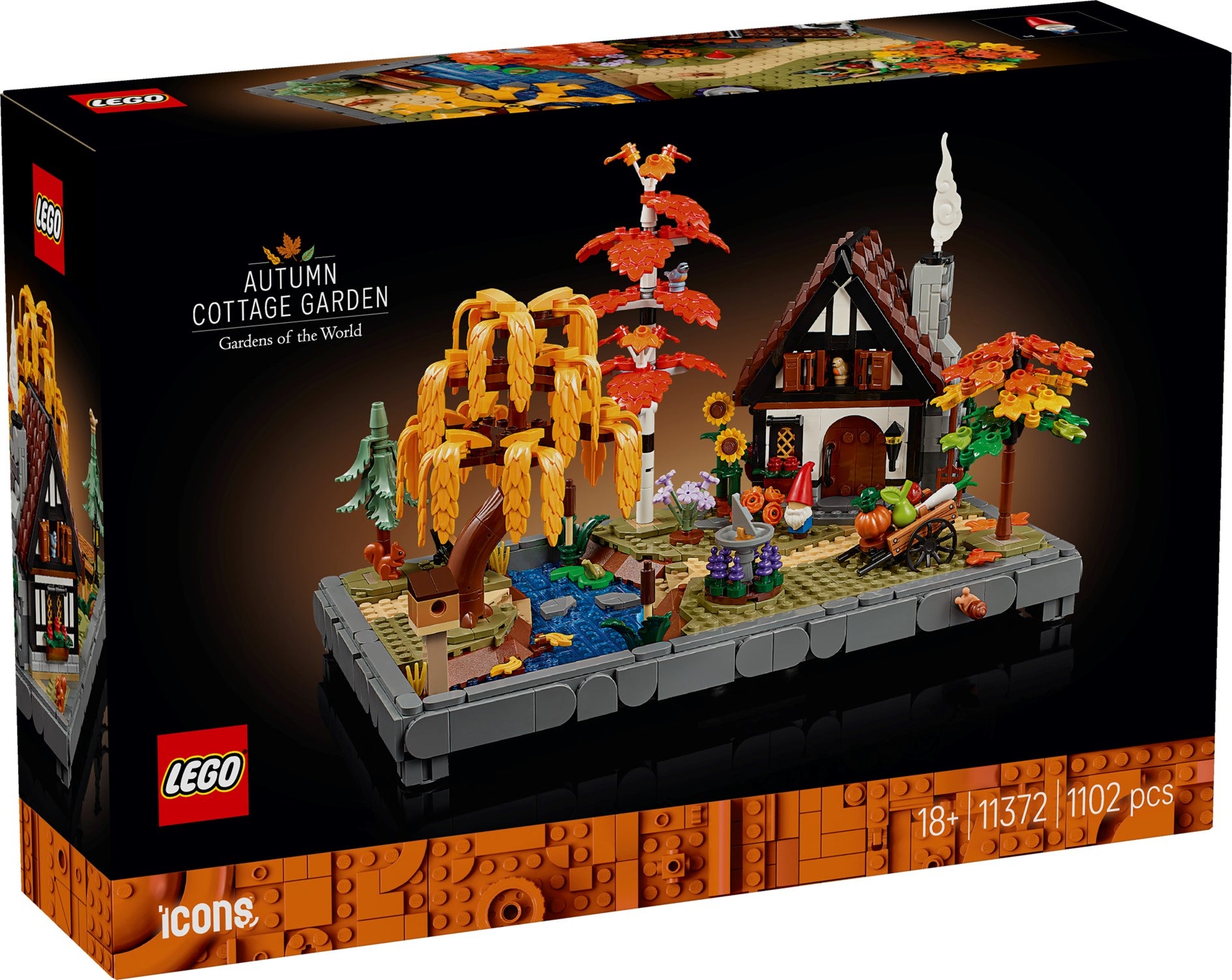 Lego Høstlig hage med lite hus 11372