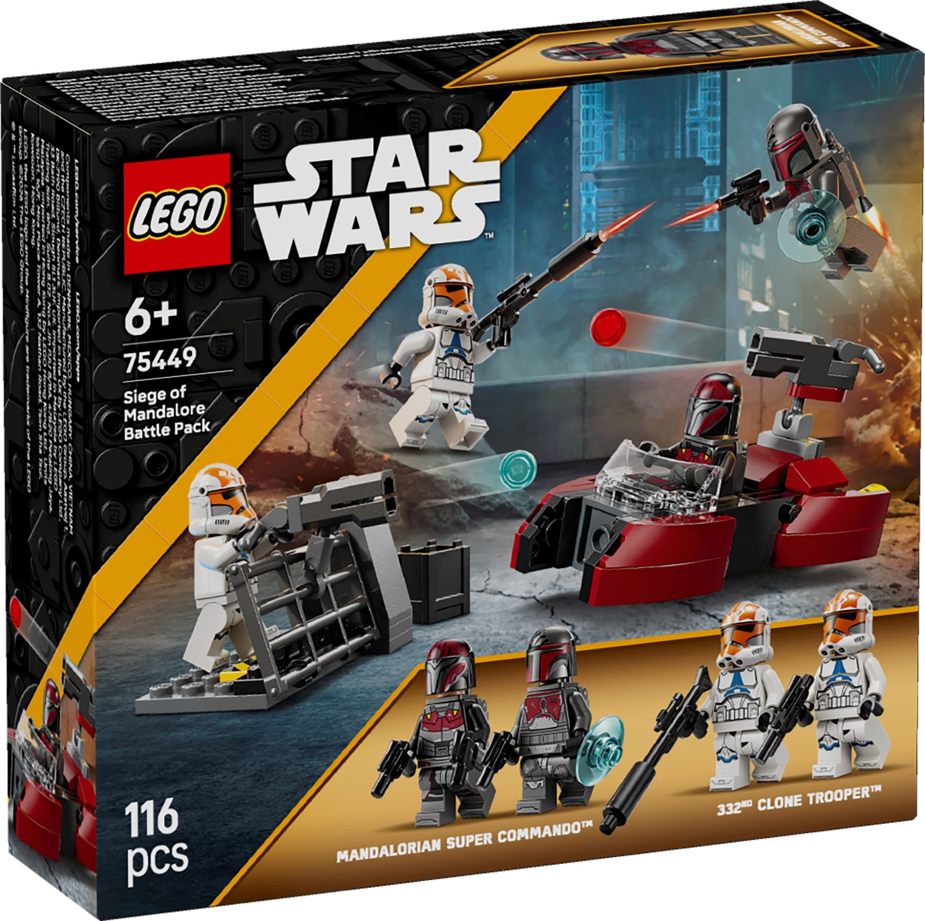 Lego Stridspakken Beleiringen av Mandalore 75449