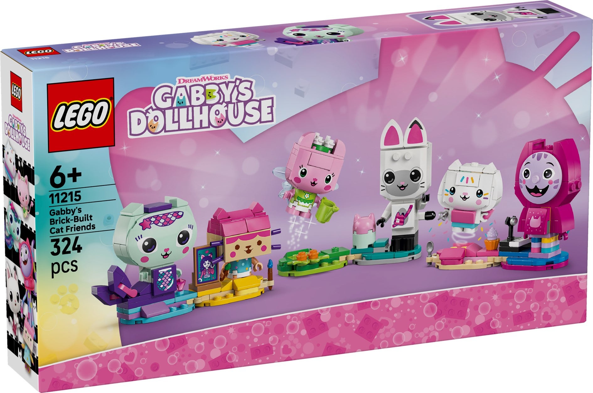 Lego Gabbys klossebygde kattevenner 11215
