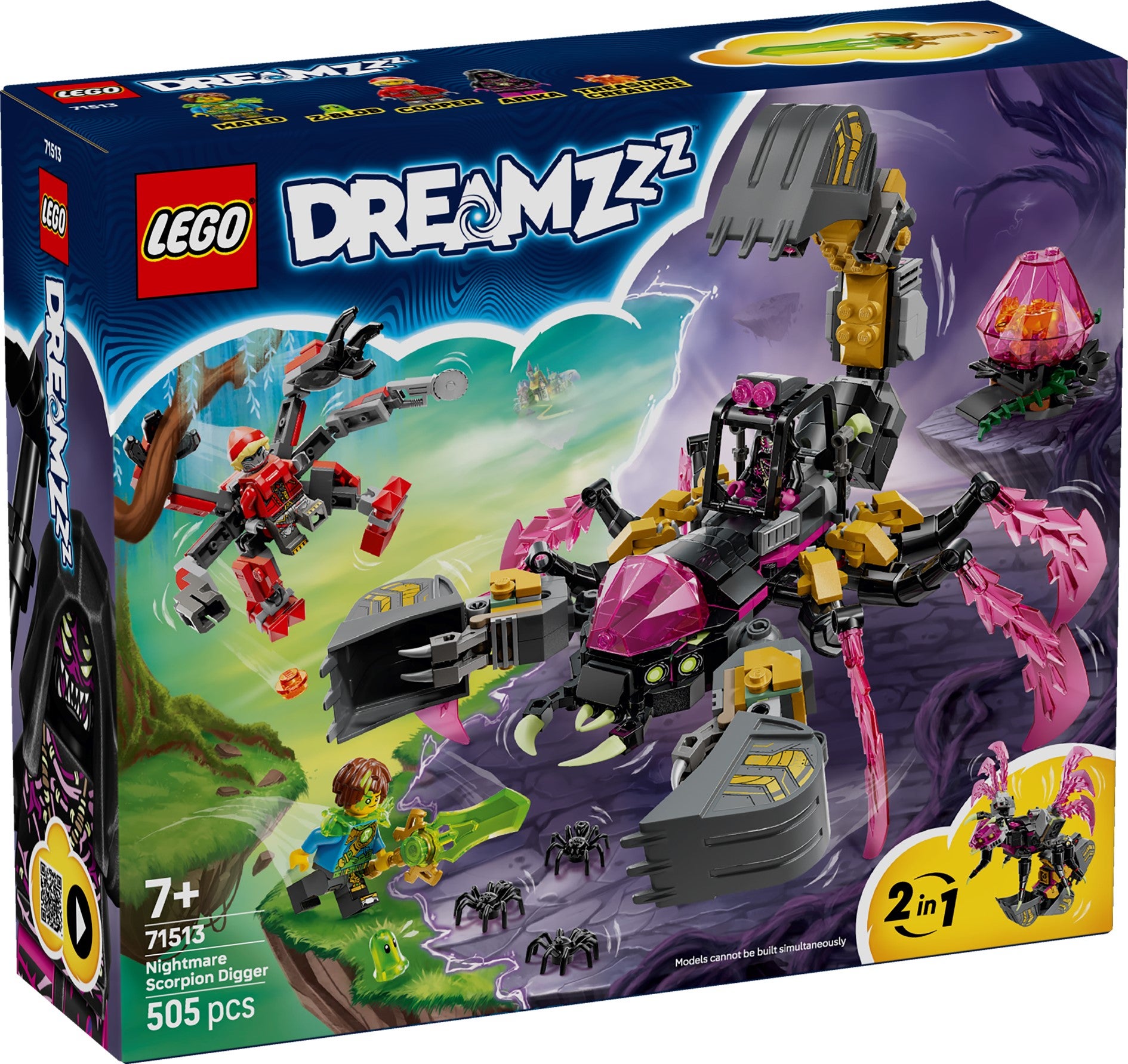 Lego Mareritt-skorpiongraver 71513