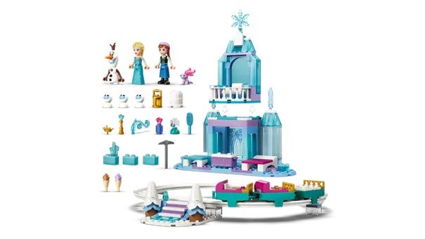 Lego Elsas isslott og sledeeventyr 43281