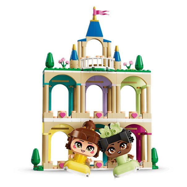 Lego Miniatyrer av Belle og Tiana med slott 43291