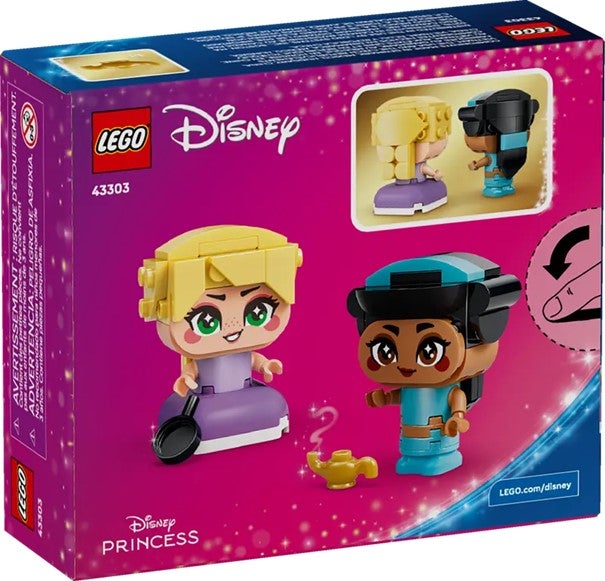 Lego Miniatyrer av Sjasmin og Rapunsel 43303