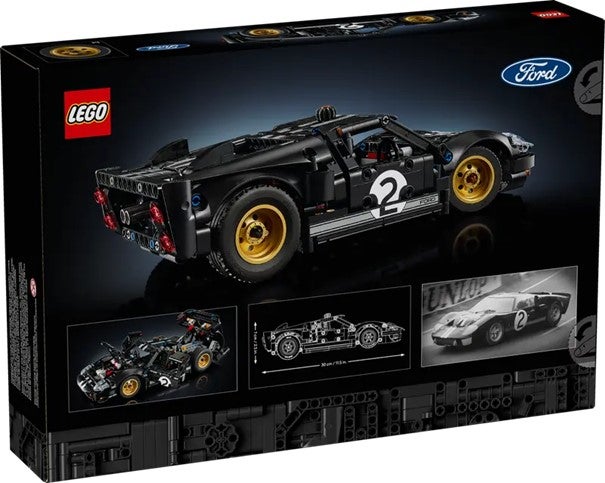 Lego 1966 Ford GT40 MKII-racerbil 42223