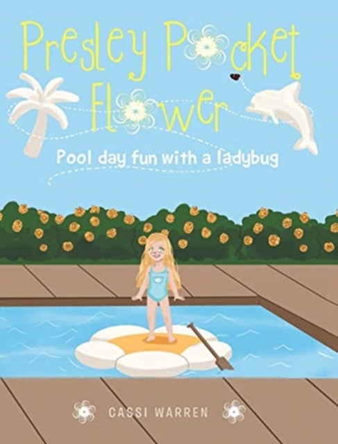 Presley Pocket Flower - Pool day fun with a ladybug