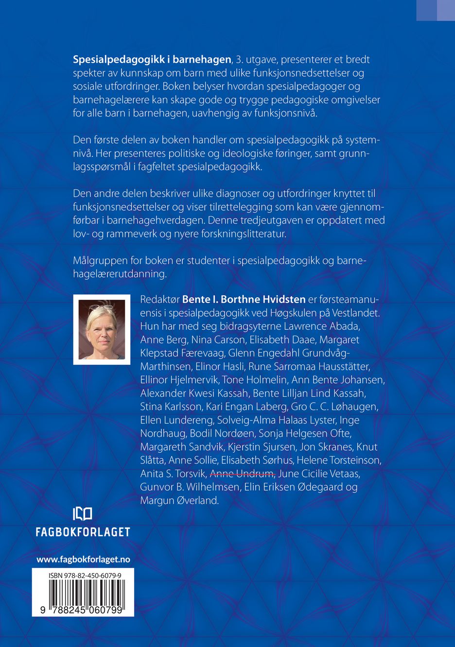 Spesialpedagogikk i barnehagen