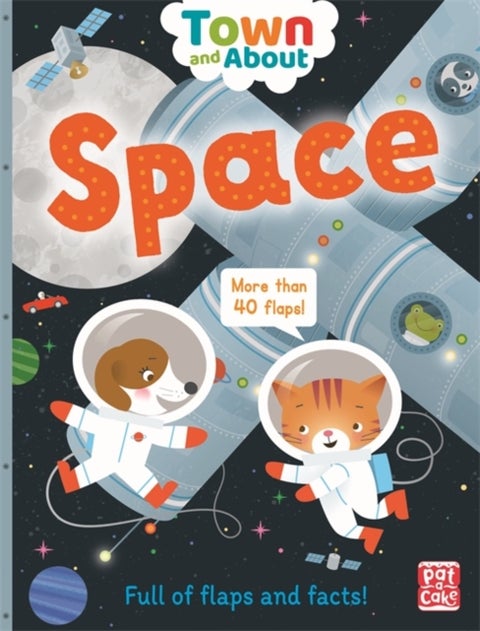 Town and About: Space - A board book filled with flaps and facts