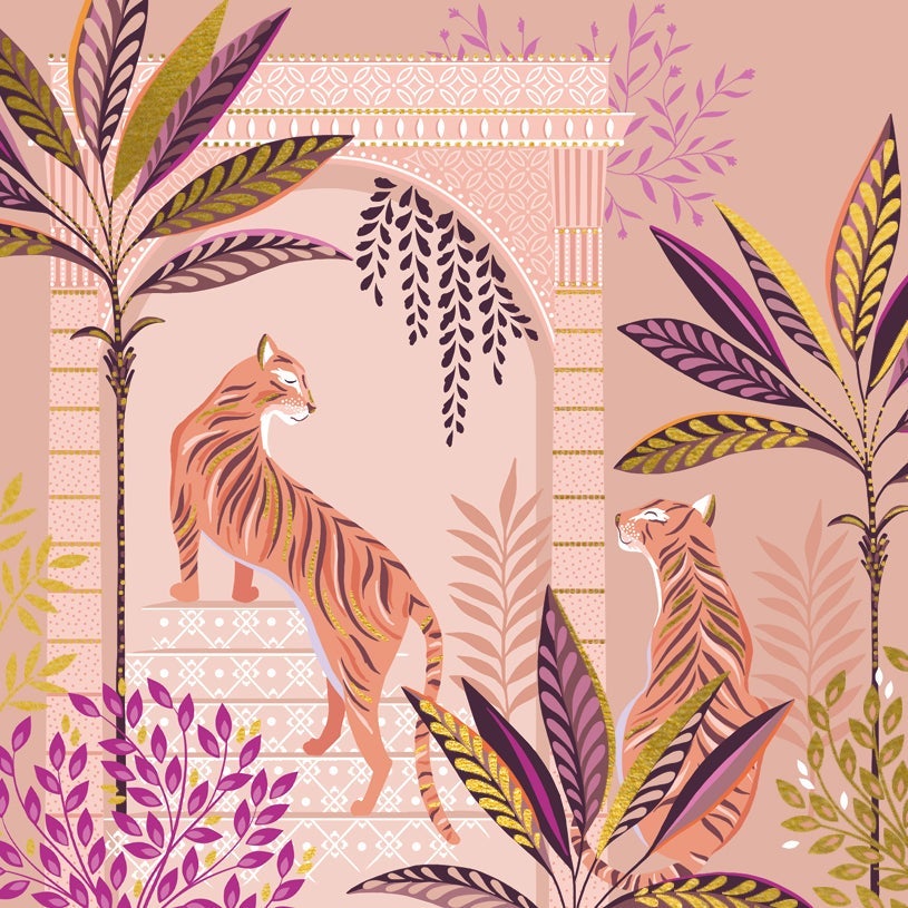 Kort Sara Miller Tigers In Jungle