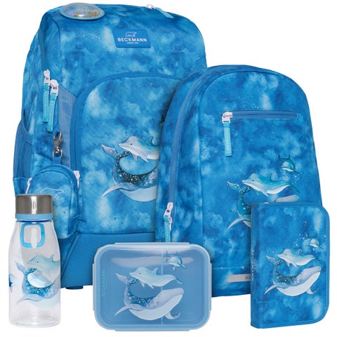 Pakke skolesekk 1.kl Ocean Active Air FLX - Beckmann