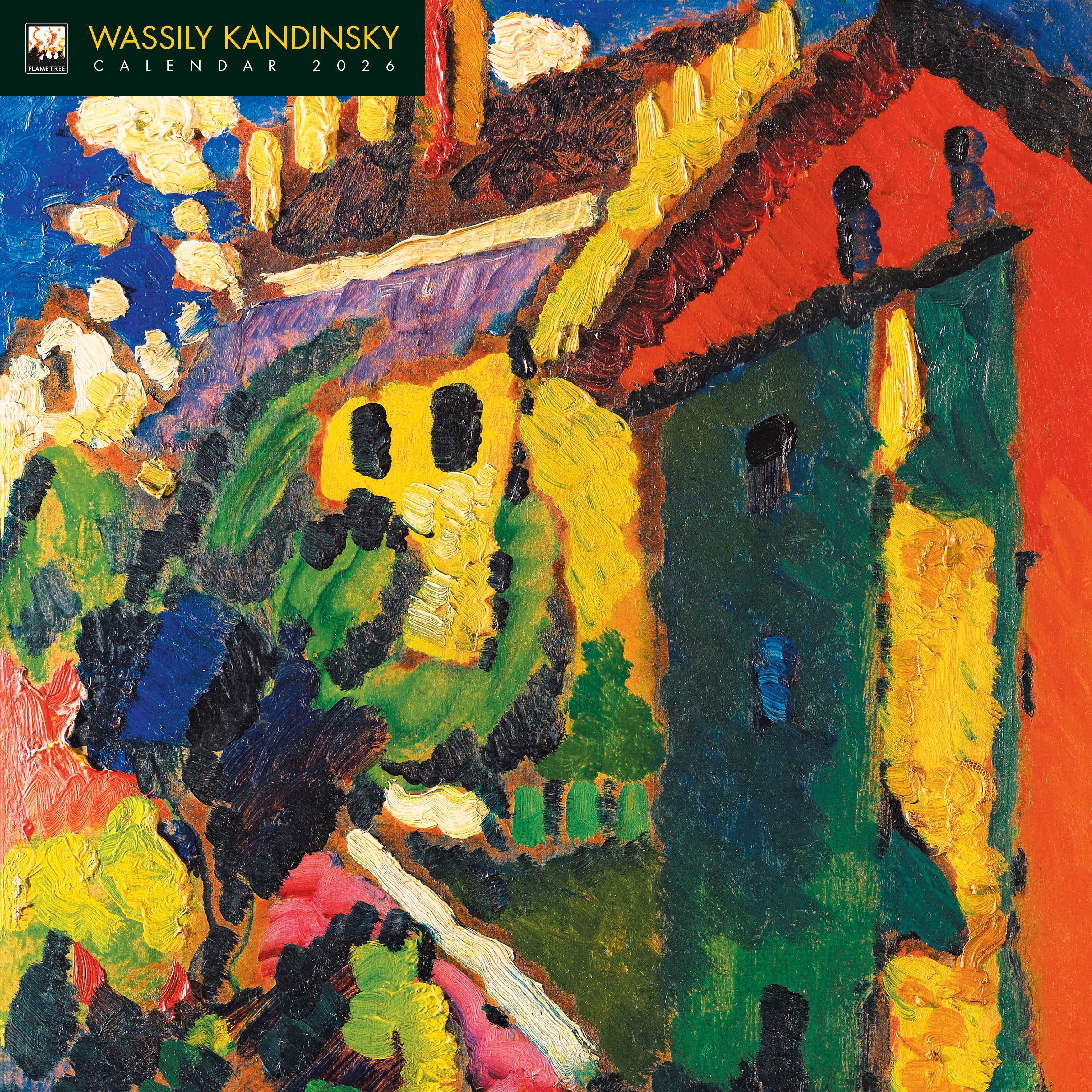 Kalender 2026 30x30 Wassily Kandinsky